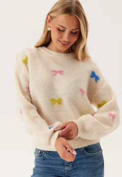 Onlbrunhilda Life Ls Bow O-nec