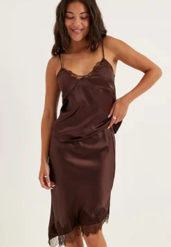 Onlfaraya Strap Lace Satin Top