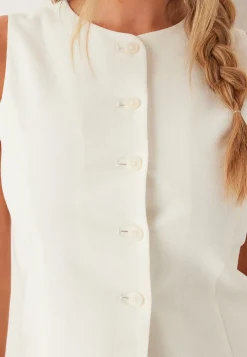 Onlgoa S/L LINEN BL WAISTCOAT