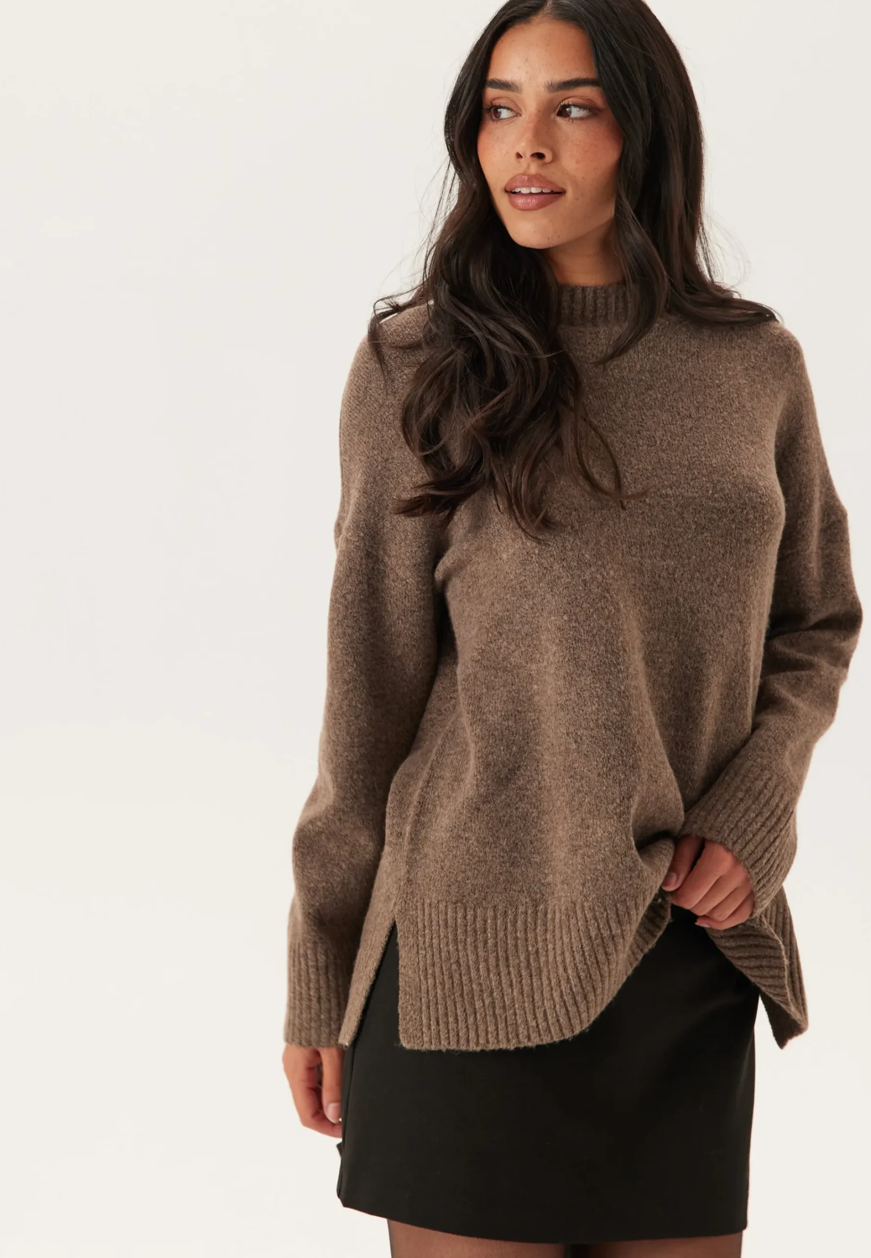 Onlhazel Ls Highneck Overs Pullover