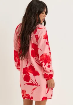 Onlhyaci L/S STRING SHORT DRESS