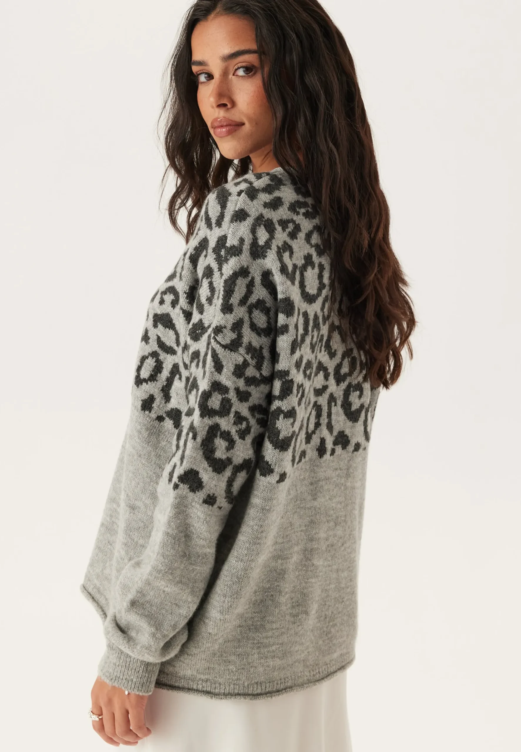 Onljade Animal Ls O-neck Knt