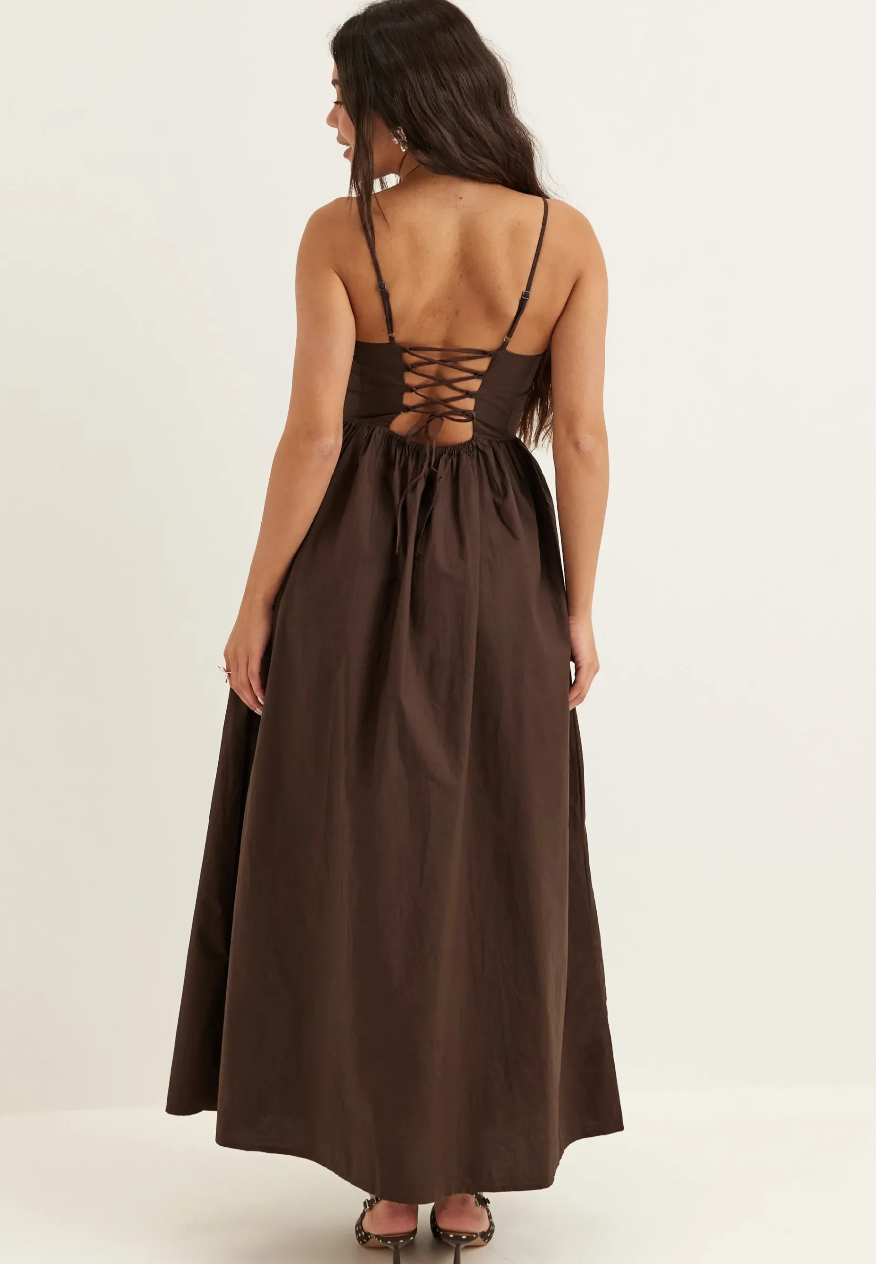 Onllikara Strap Waist Long Dress