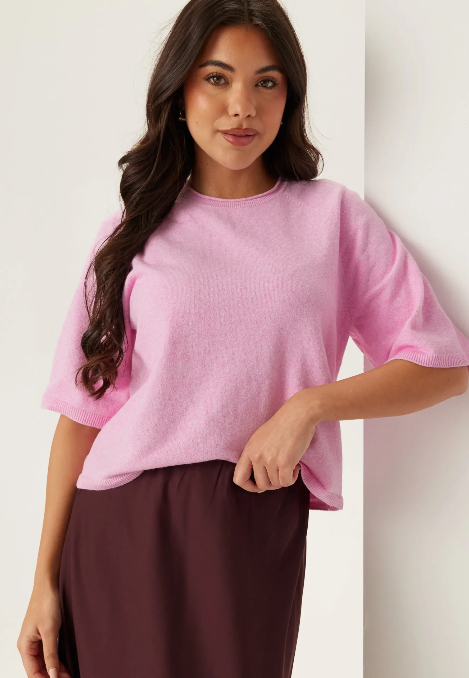 Onlloyal 2/4 O-NECK KNT