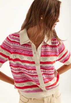 Onllula Polo S/S CARDIGAN KNT