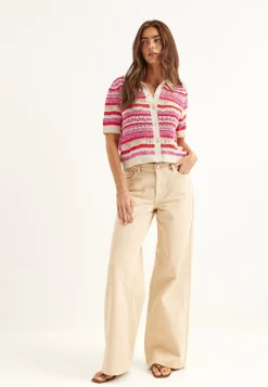 Onllula Polo S/S CARDIGAN KNT