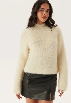 Onllulu Ls Rib Highneck Cc Knt