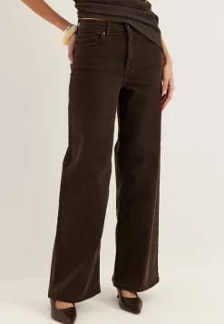 Onlmadison Blush Hw Wide Brown