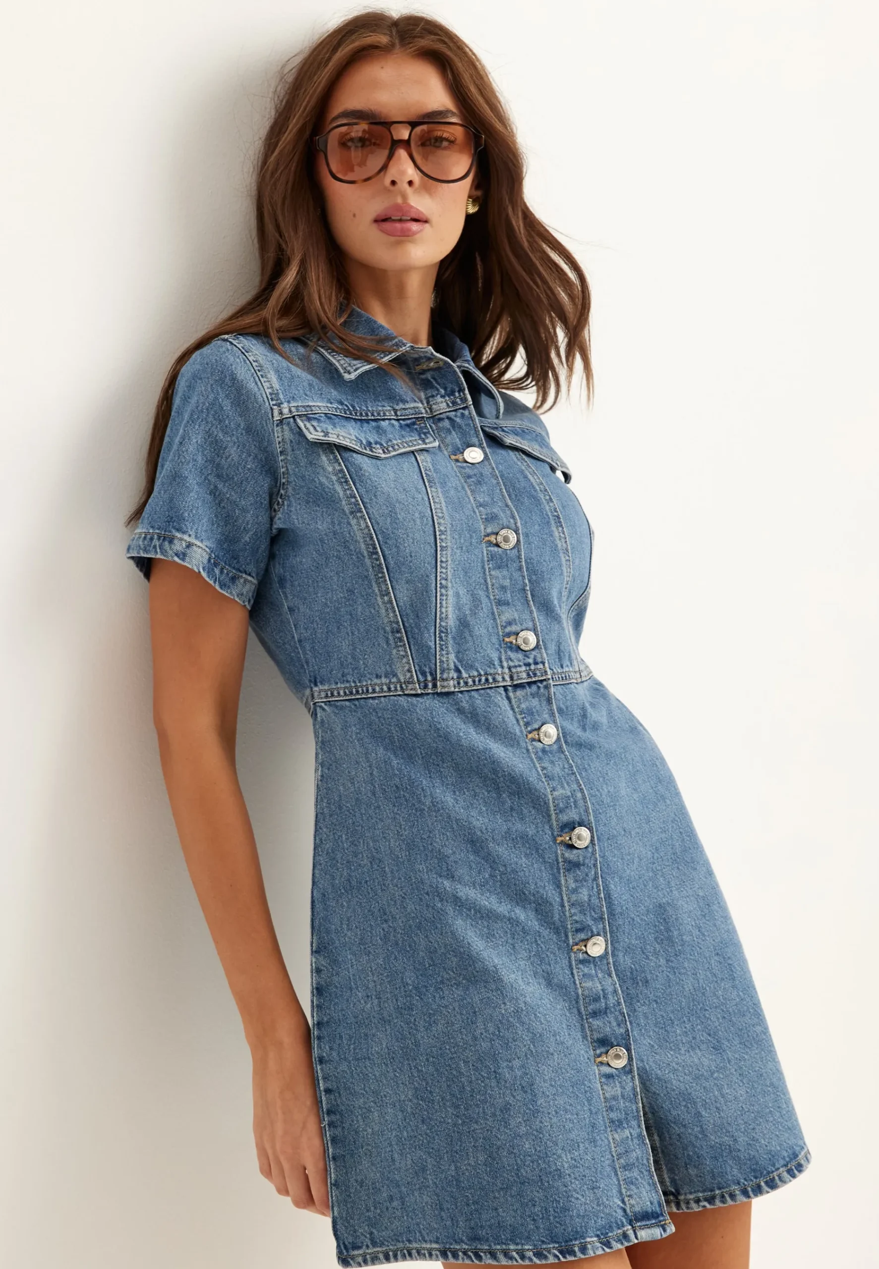 Onlmalia S/S DNM DRESS AKM NOOS