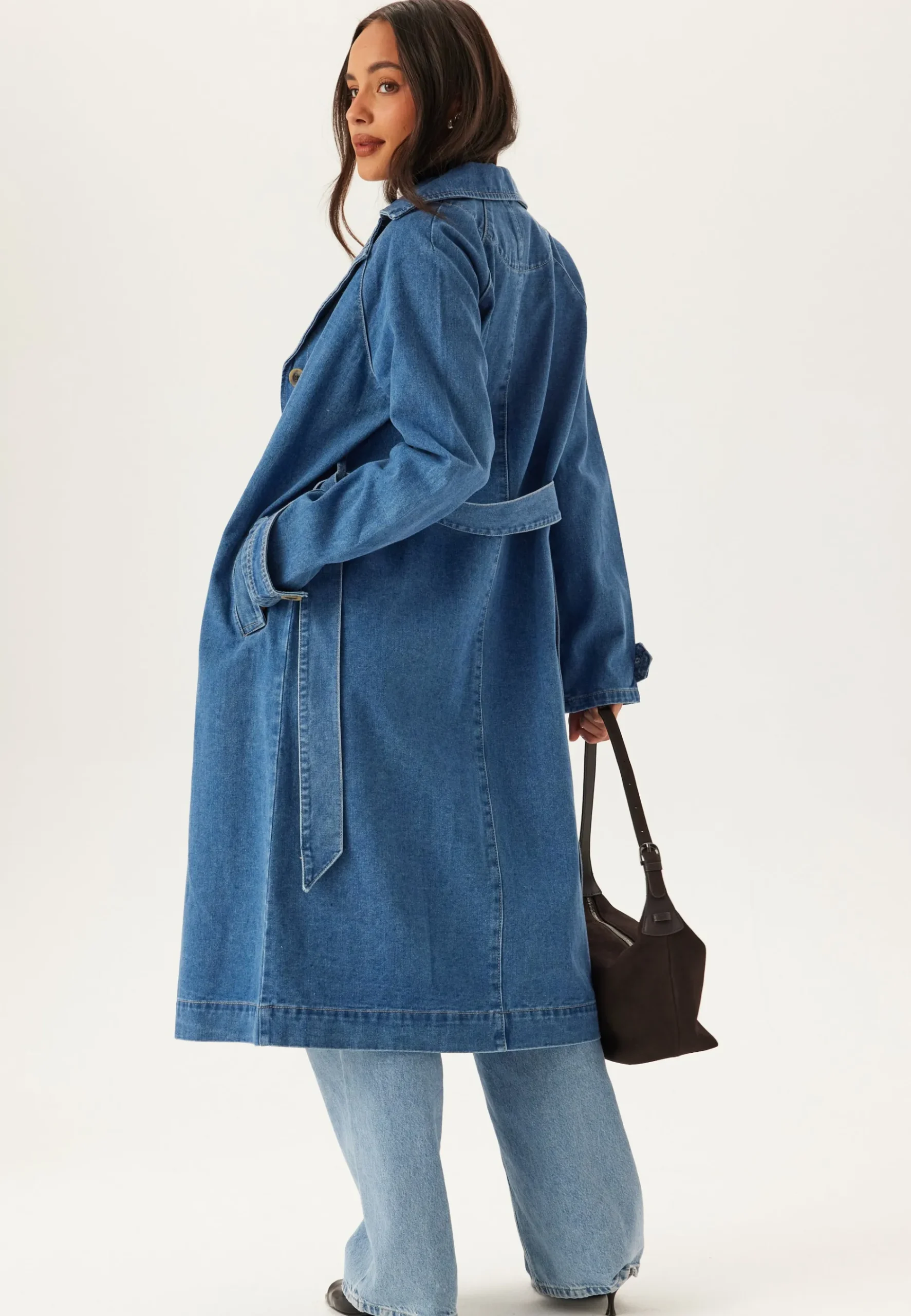Onlmalou Belted Trench Dnm