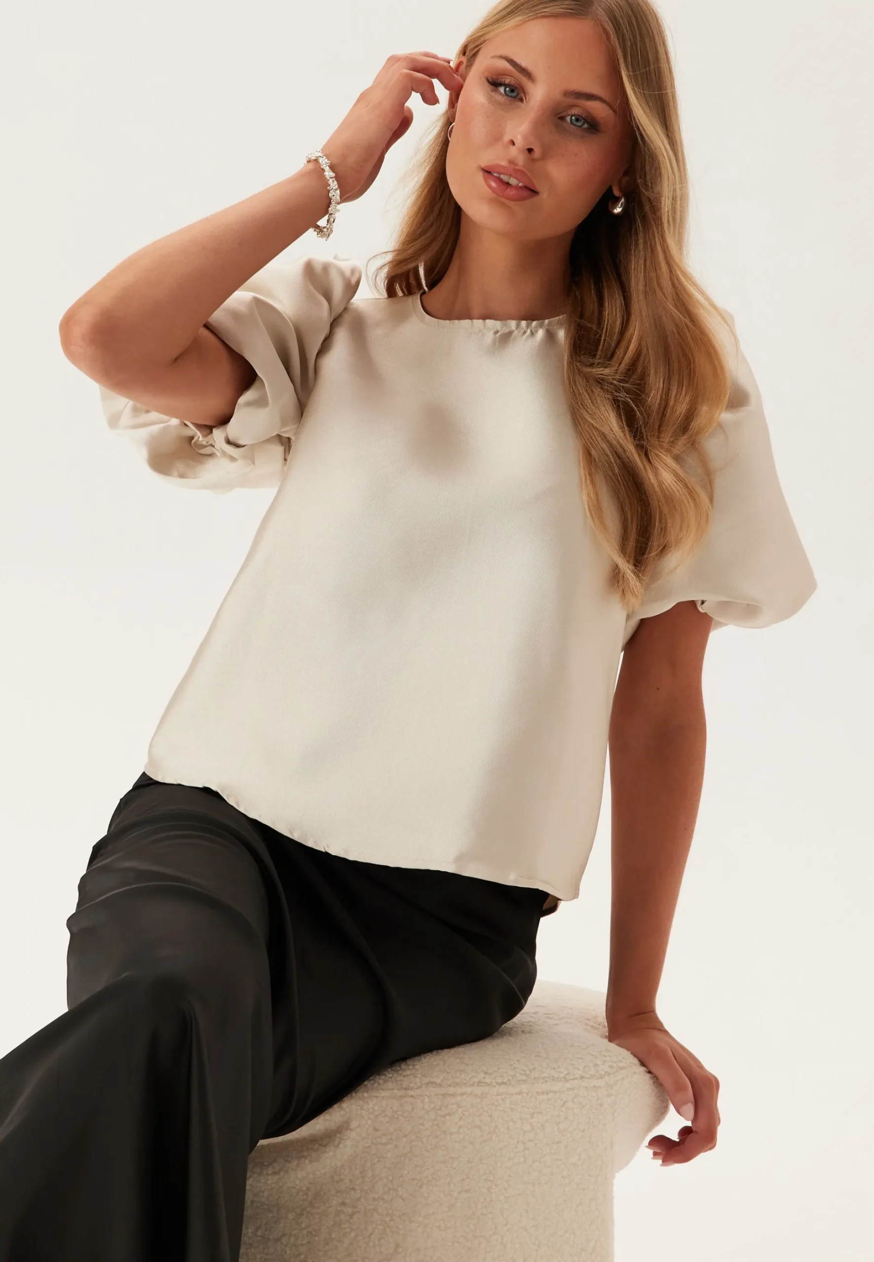 Onlmanny 2/4 HEAVY SATIN TOP