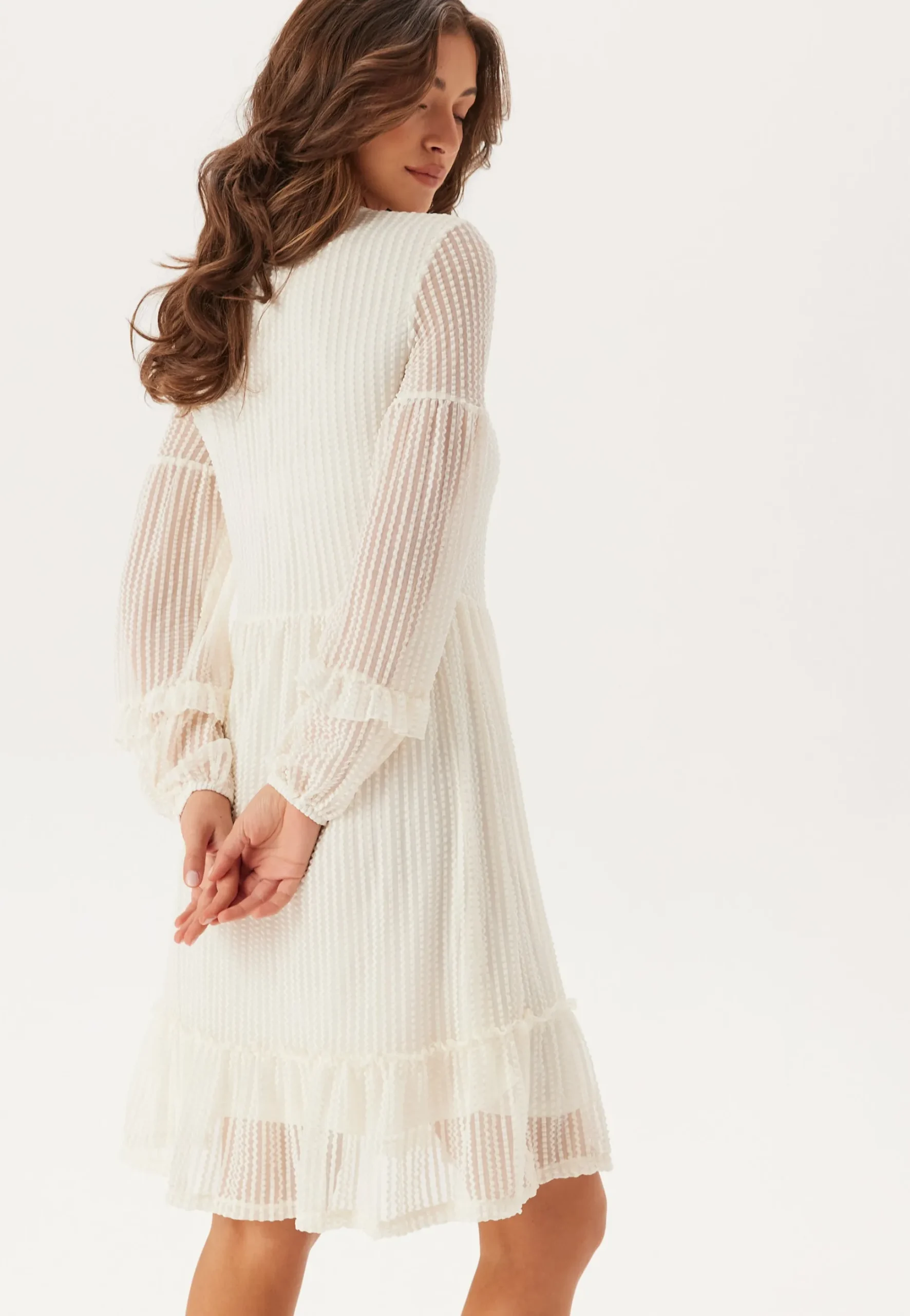 Onlnaja L/S Baloon Dress