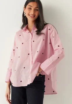 Onlnew Lina Grace Ls Emb Shirt
