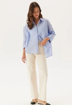 Onlnew Lina Grace Ls Emb Shirt