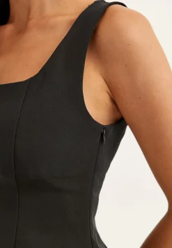 Onlorleen Life Strap Peplum Top