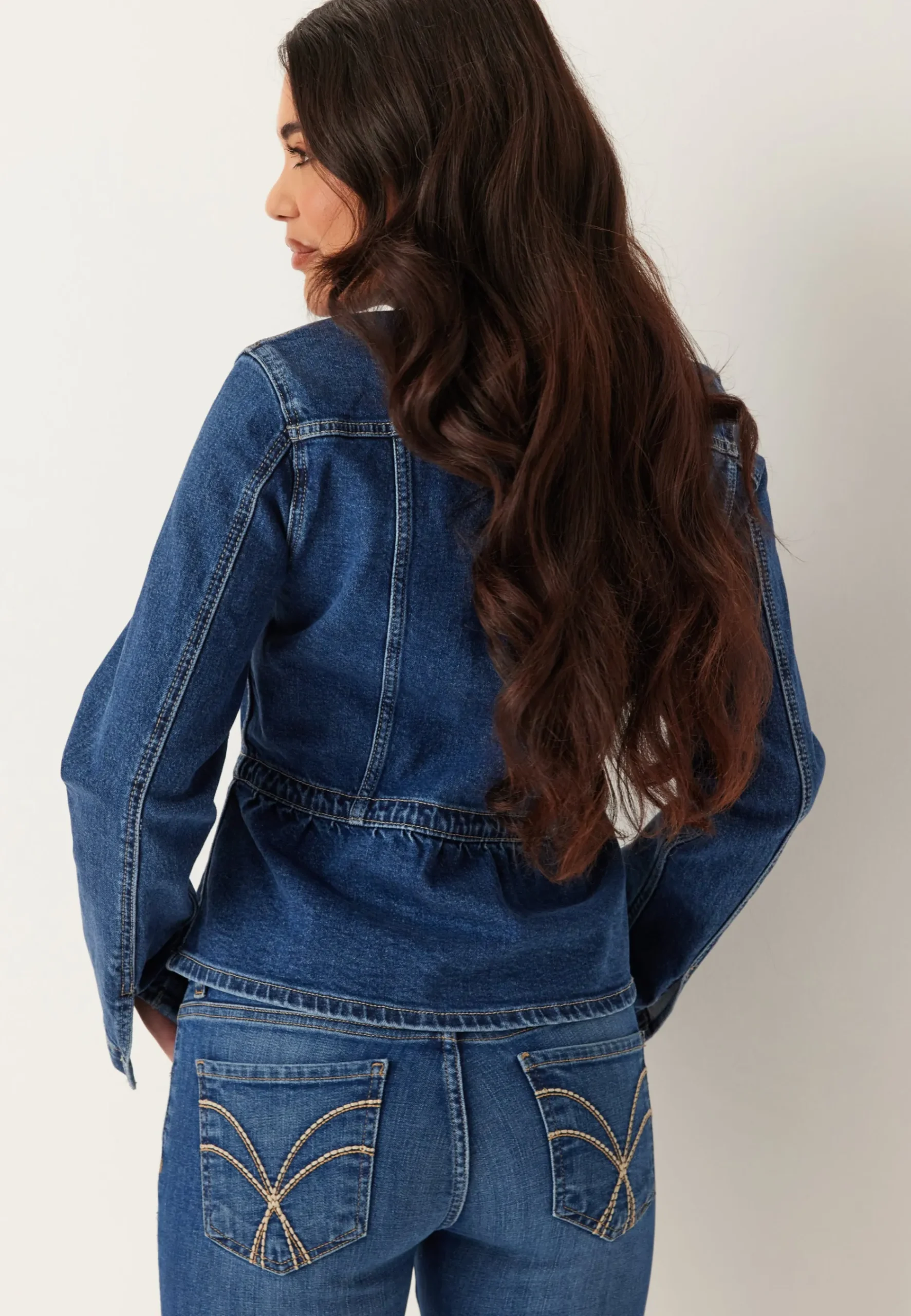 Onlremi L/S PEPLUM JACKET DNM