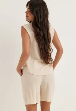 Onlsiesta S/L LINEN BL SHIRT
