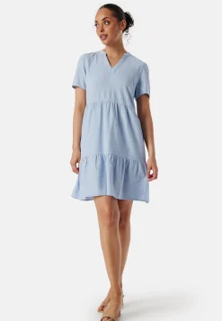 Onltiri-Caro V-Nec Lin Dress