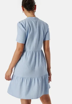 Onltiri-Caro V-Nec Lin Dress