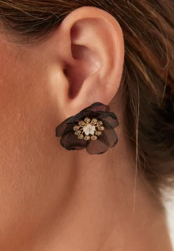 Organza Botanical Earrings