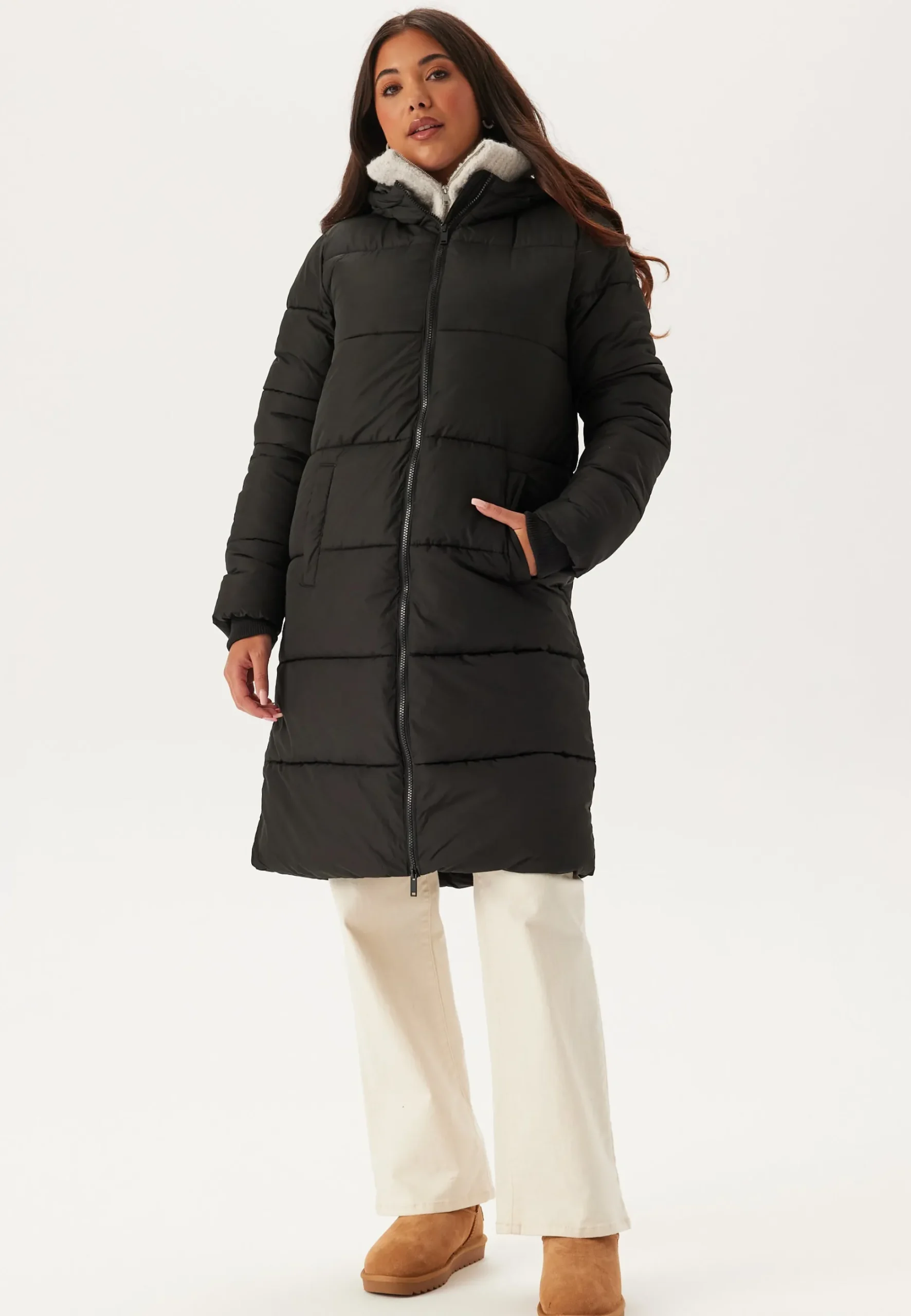 Pcbee New Long Puffer Jacket