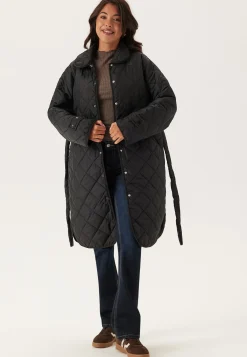 Pcemily Long Quilted Jacket