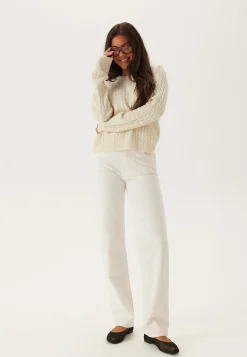 Pcfia Ls Cable Knit