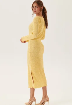 Pcflora Ls Midi Dress