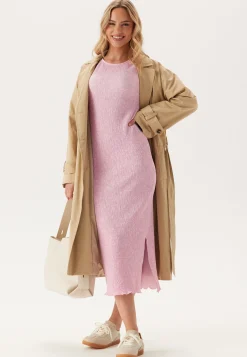 Pcflora Ls Midi Dress