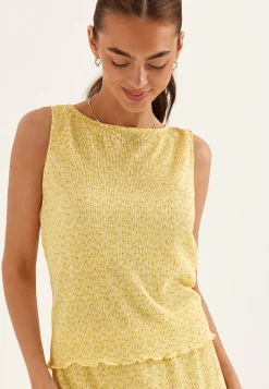 Pcflora Sl Tank Top Jrs
