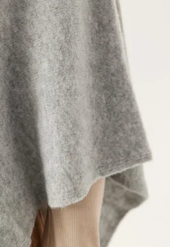 Pcfortuna High Neck Poncho