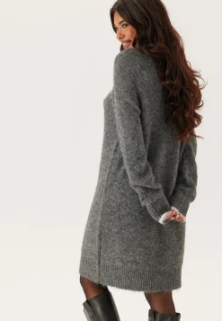 Pcivy Ls Contrast Knit Dress