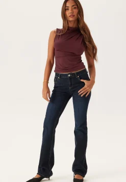 Pcmadison Sl Draped Top