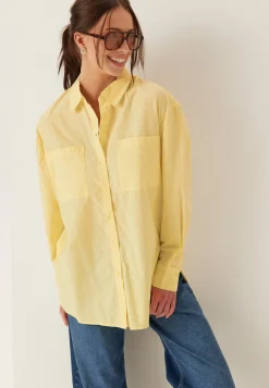 Pcmelia Ls Loose Shirt