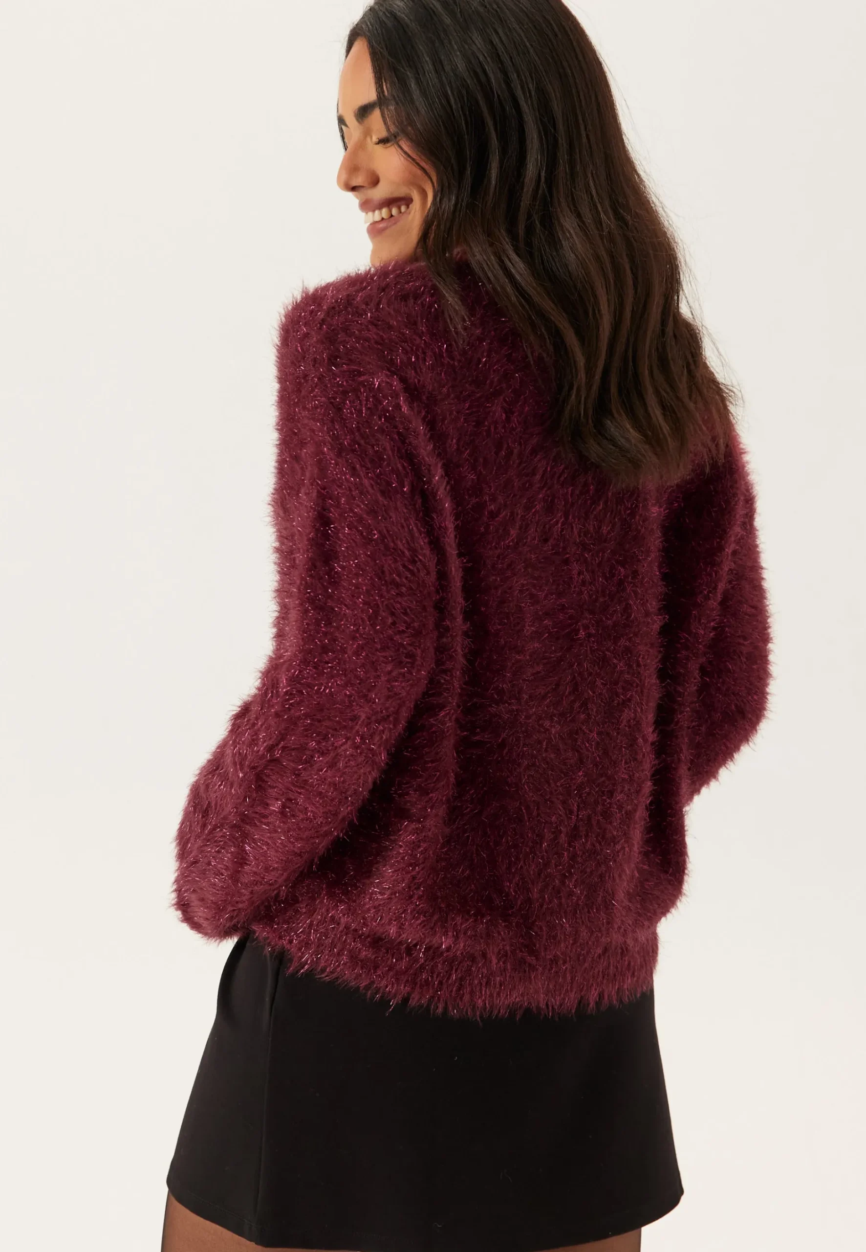 Pcmie Ls O-neck Knit