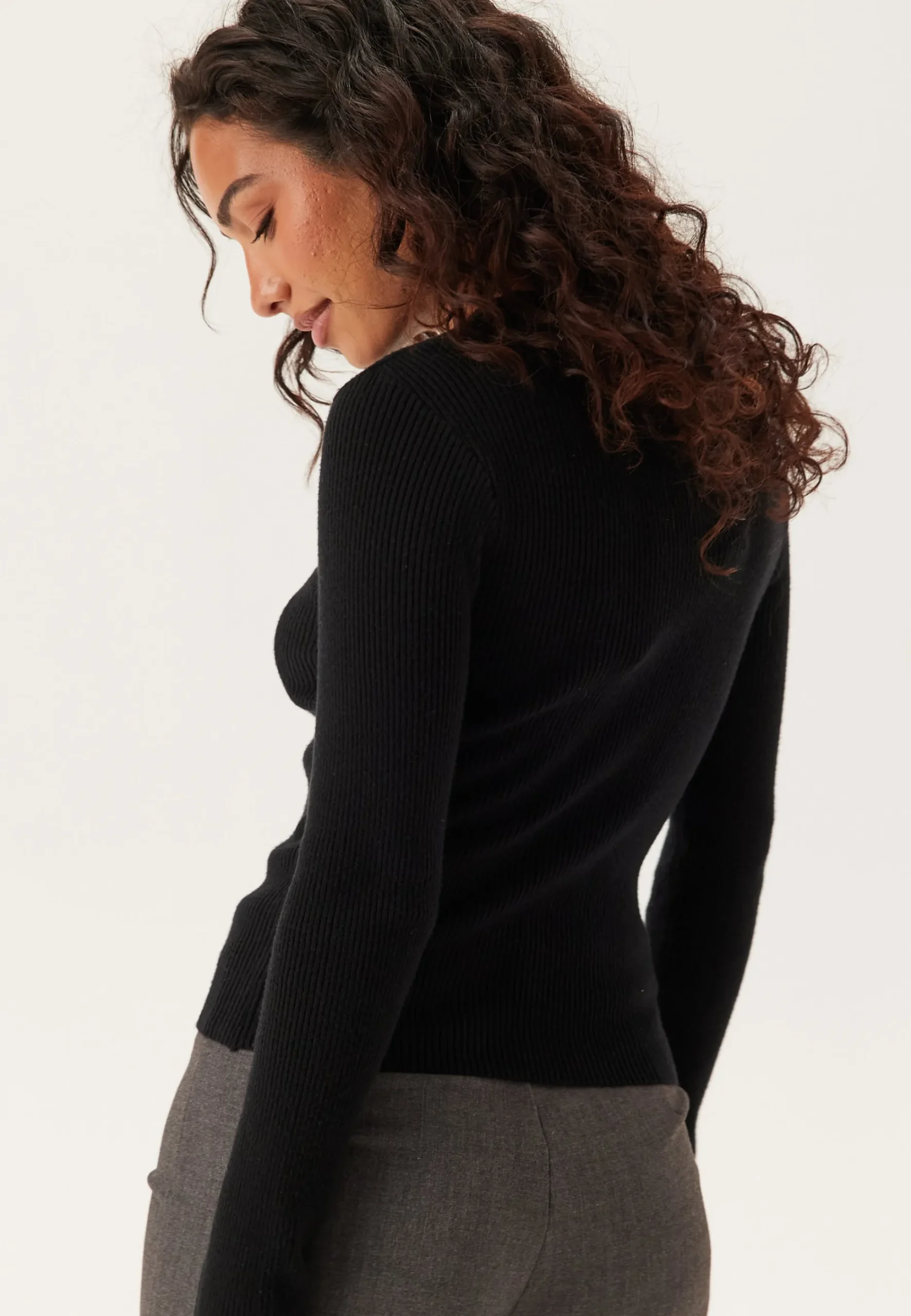 Pcmira New Ls O-neck Knit