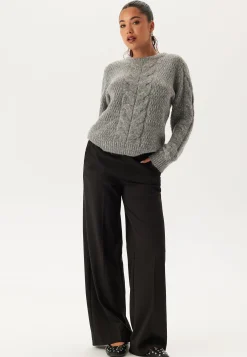 Pcnina Ls O-neck Knit