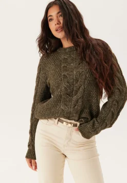 Pcnina Ls O-neck Knit