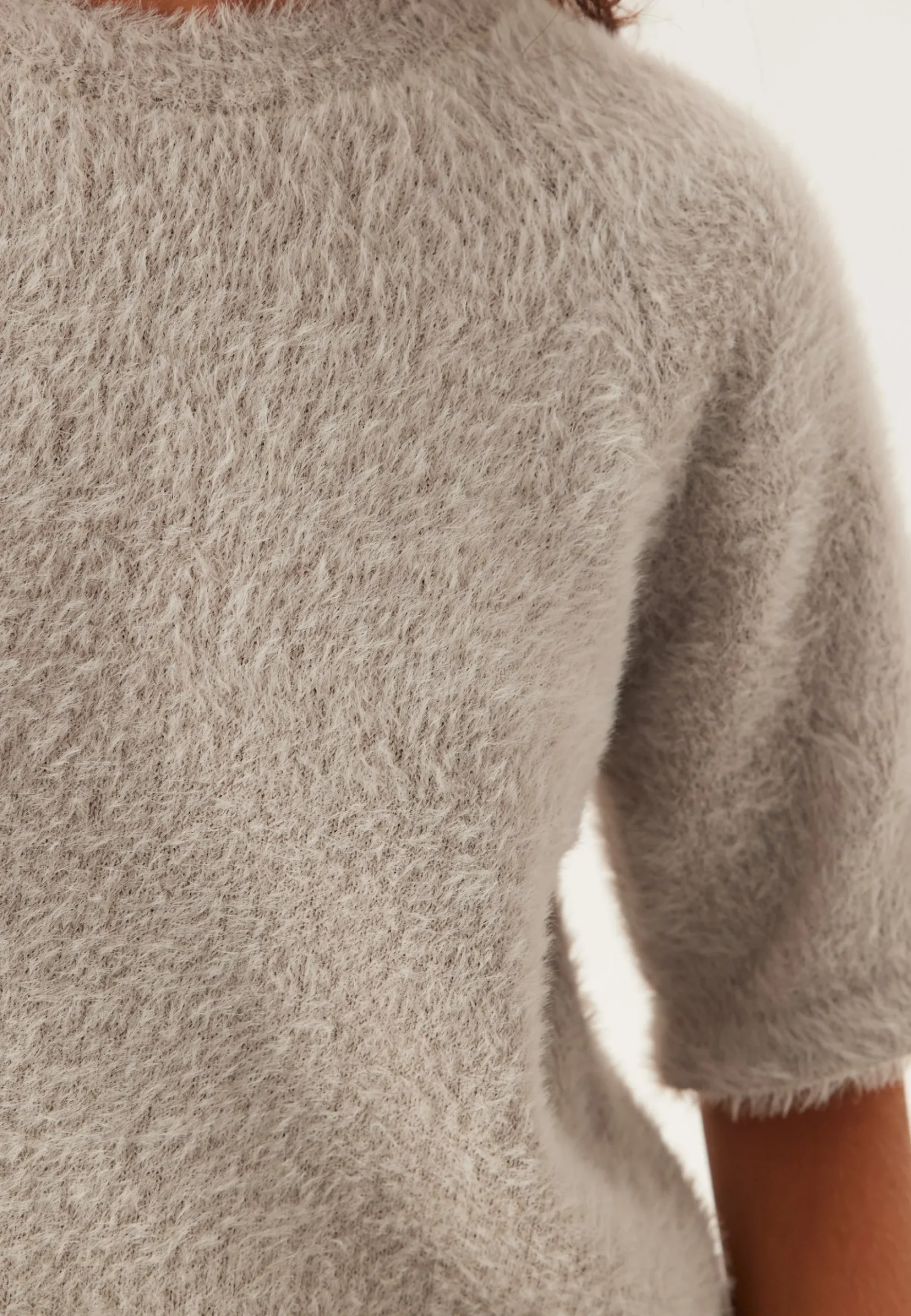Pcovy Ss O-neck Knit