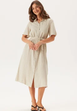 Pcpia 2/4 MIDI SHIRT DRESS