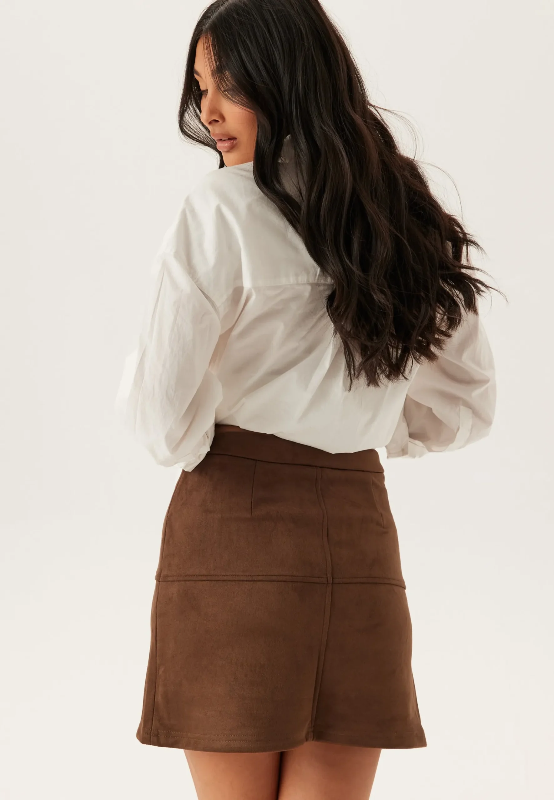 Pcrakel Brushed Hw Mini Skirt