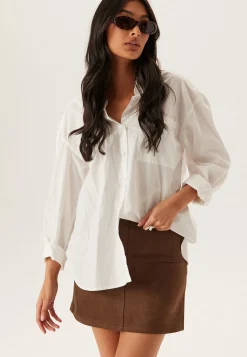 Pcrakel Brushed Hw Mini Skirt