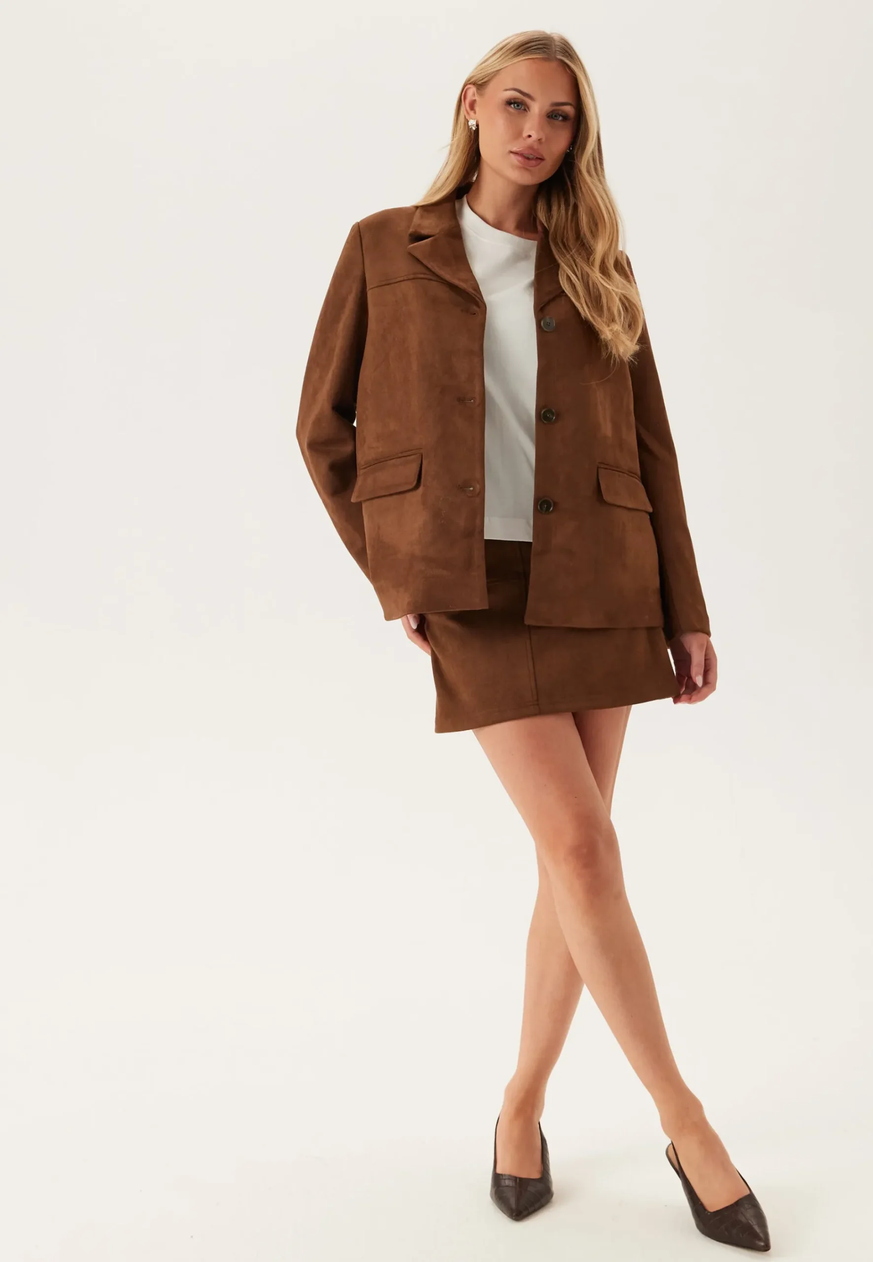 Pcrakel Brushed Outerwear Blazer