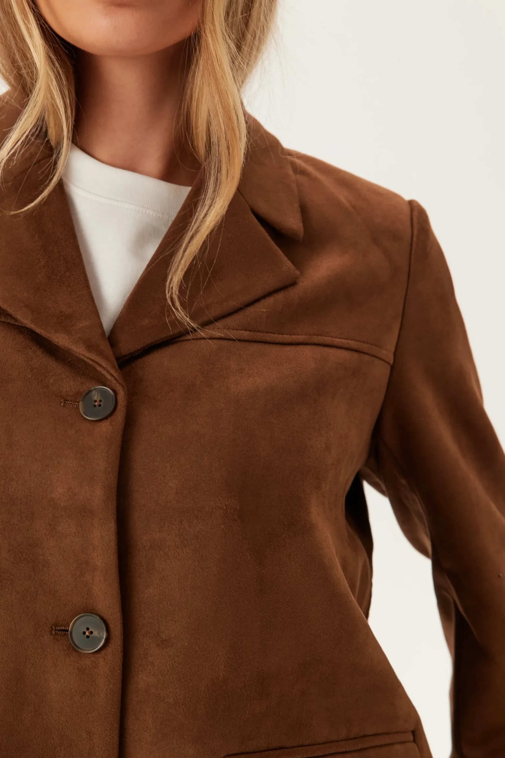 Pcrakel Brushed Outerwear Blazer