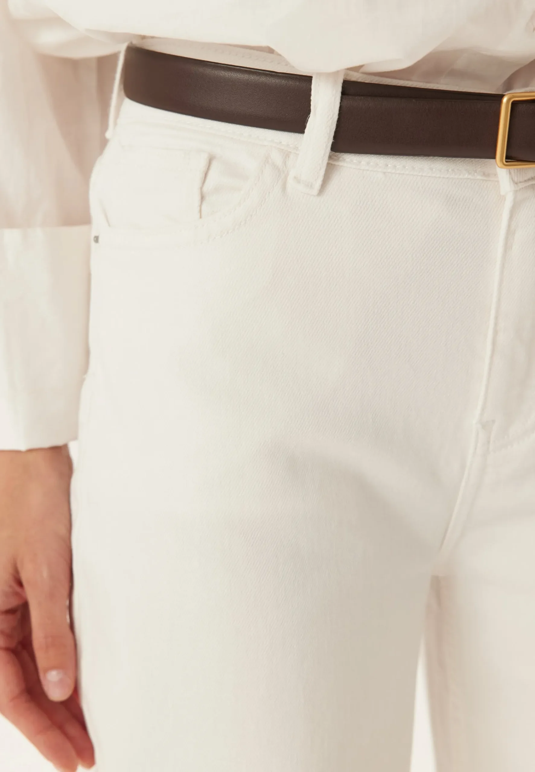 Pcsilke Mw Wide Colered Jeans