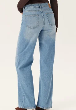 Pcsilke Mw Wide Jeans Noos