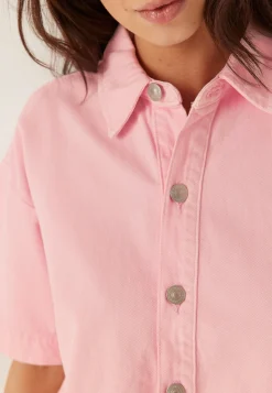 Pcsky Ss A-shape Denim Top