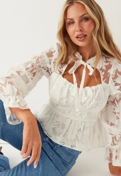 Peplum Blouse