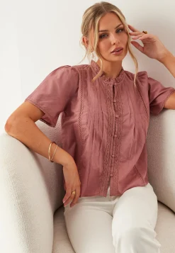 Pleated Detail Blouse
