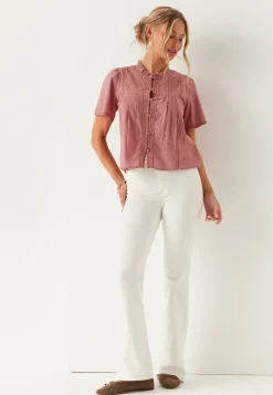 Pleated Detail Blouse